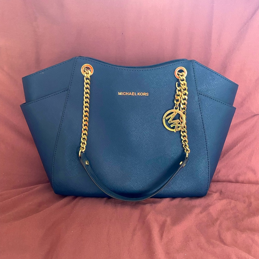 MK Saffiano Leather Purse